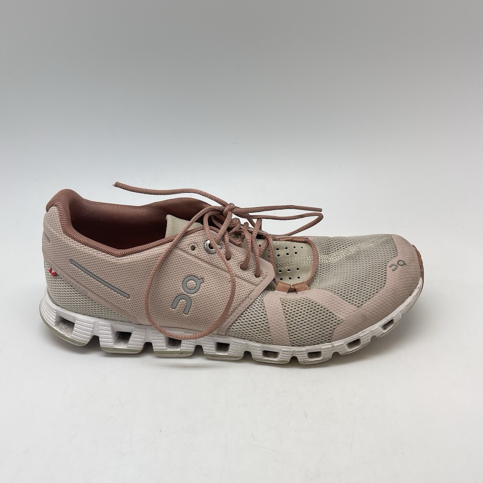 On Cloud 5 Sneakers Womens 9 Rose Pink Running Athletic Gym Trainers Shoes